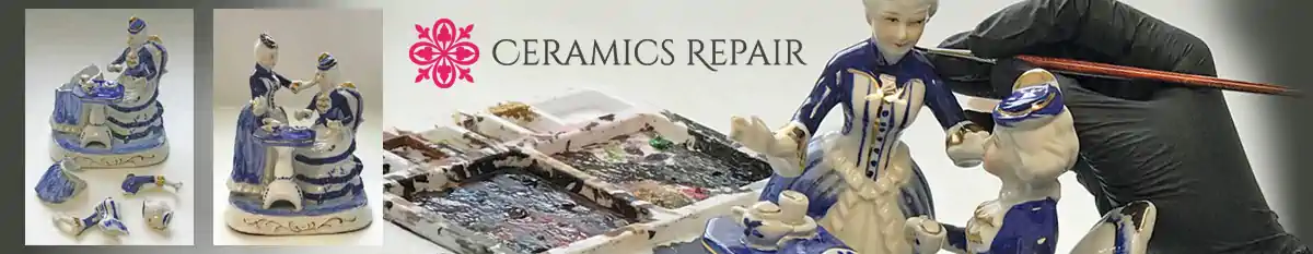 Artistic banner representing Ceramics Repair